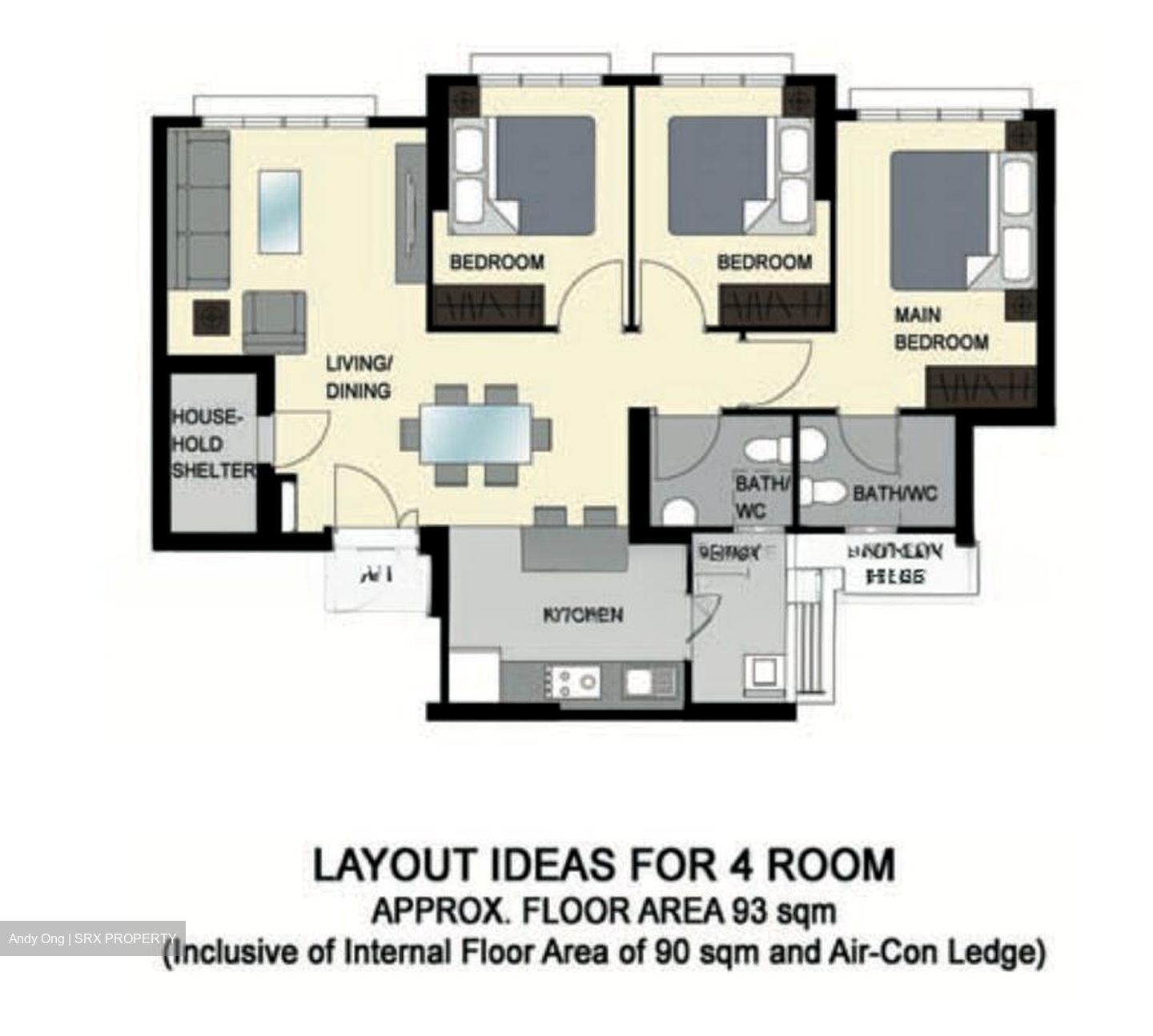 Blk 233B Matilda Court (Punggol), HDB 4 Rooms #580923351